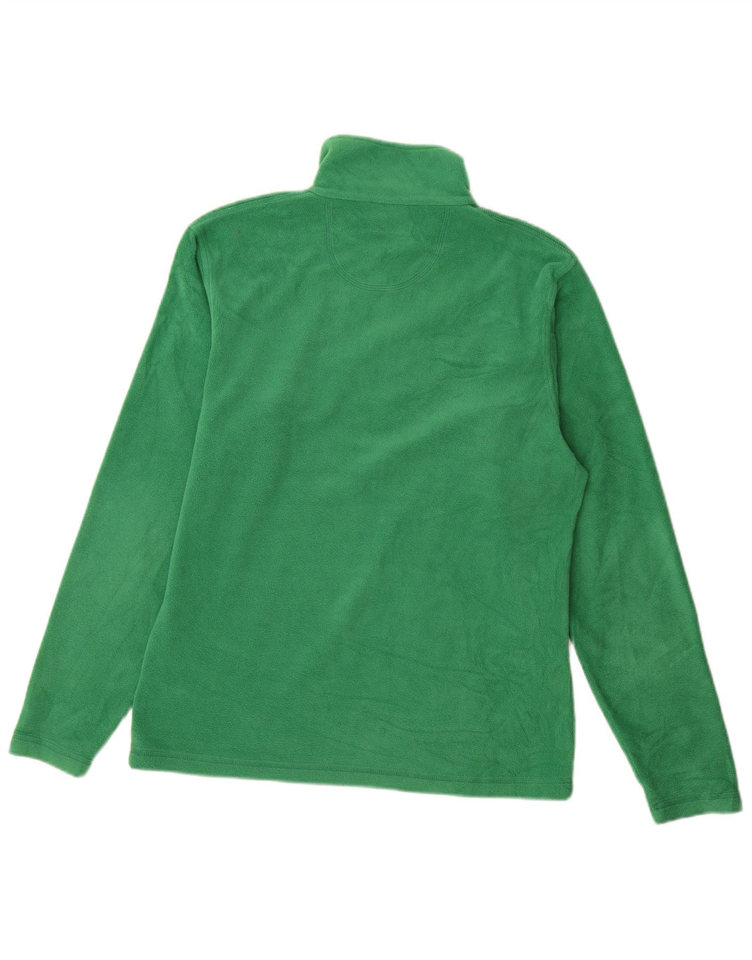 Diadora Pull Polaire à Col Zippé Homme Vert Moyen Polyester
