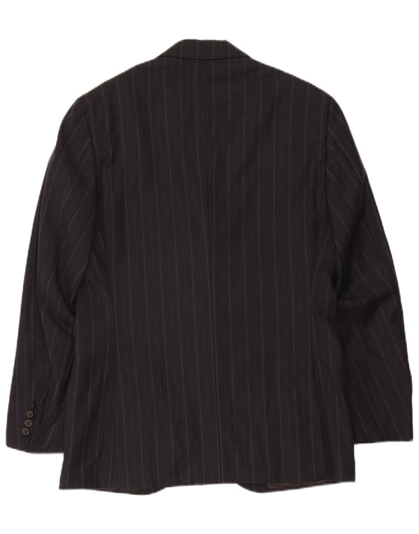 Polo Ralph Lauren Veste blazer à 3 boutons pour homme IT 48 Petit noir rayé
