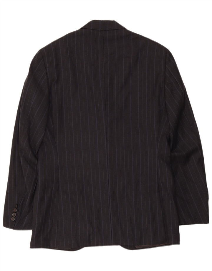 Polo Ralph Lauren Veste blazer à 3 boutons pour homme IT 48 Petit noir rayé