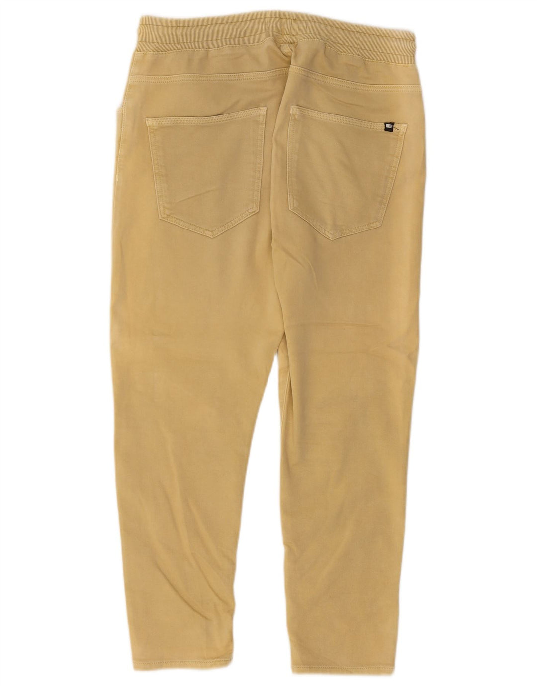 Zara Pantalon court slim pour homme Large W32 L25 Jaune