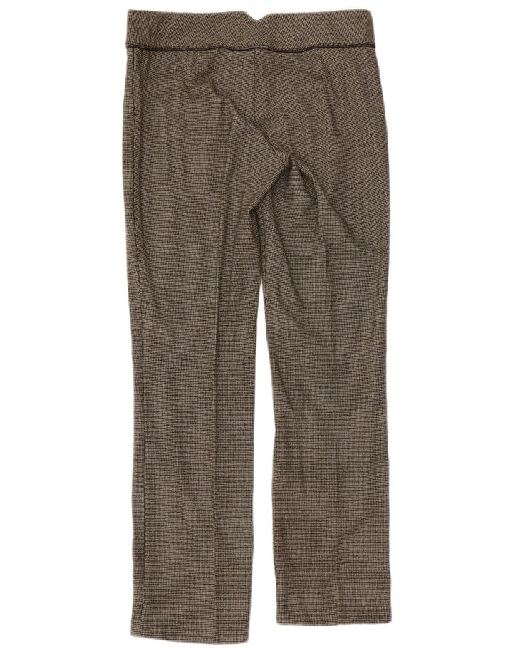Benetton Costume 2 Pièces Femme IT 44 Medium W32 L31 Vert Pied-de-Poule