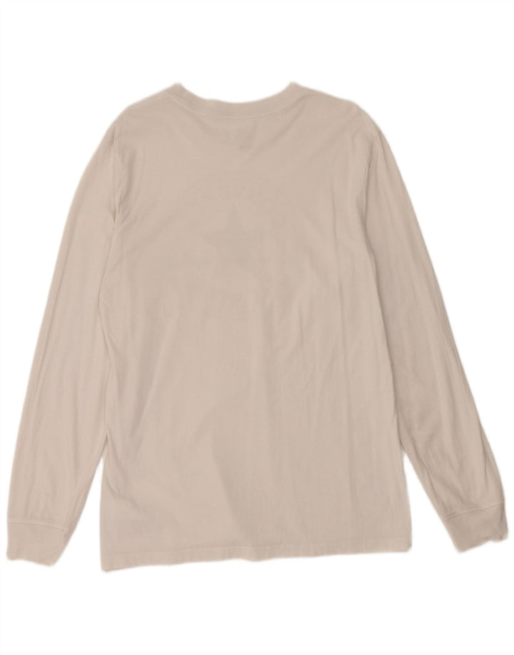 Converse Haut graphique à manches longues pour homme en coton blanc moyen