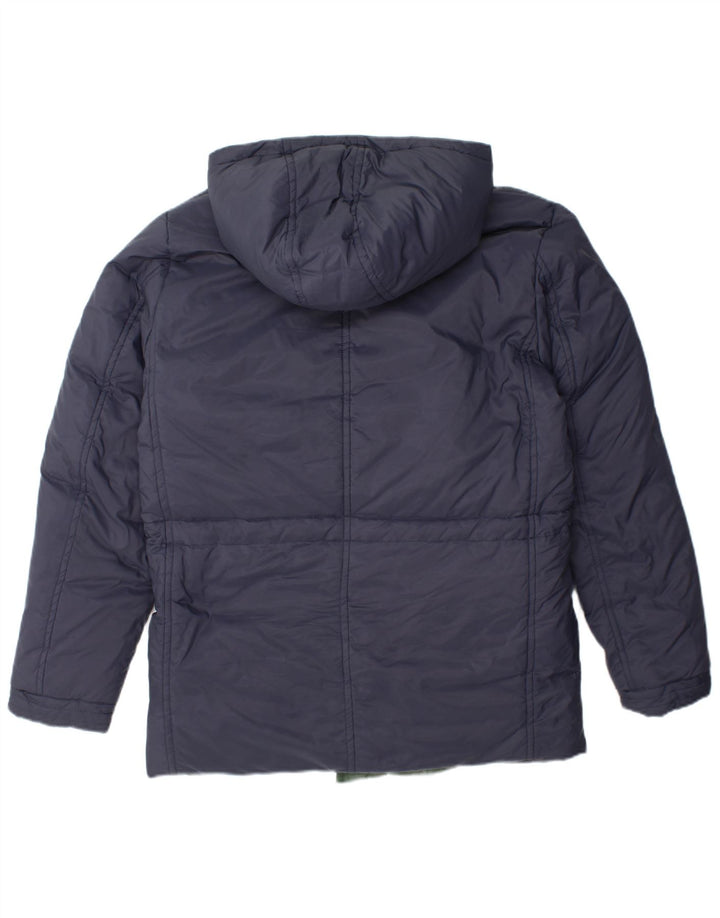 CMP Veste matelassée réversible à capuche pour homme IT 50 Large Bleu marine