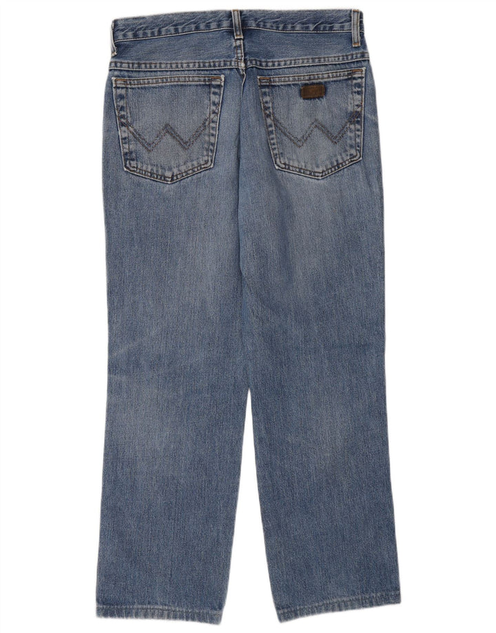 Wrangler Jean Droit Texas Homme W32 L27 Bleu Coton