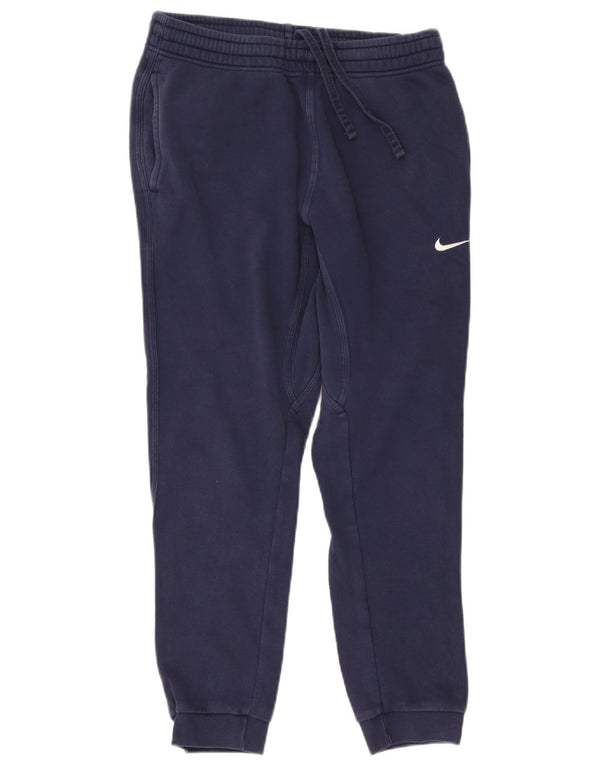 Nike Pantalon de survêtement pour homme en coton bleu marine moyen