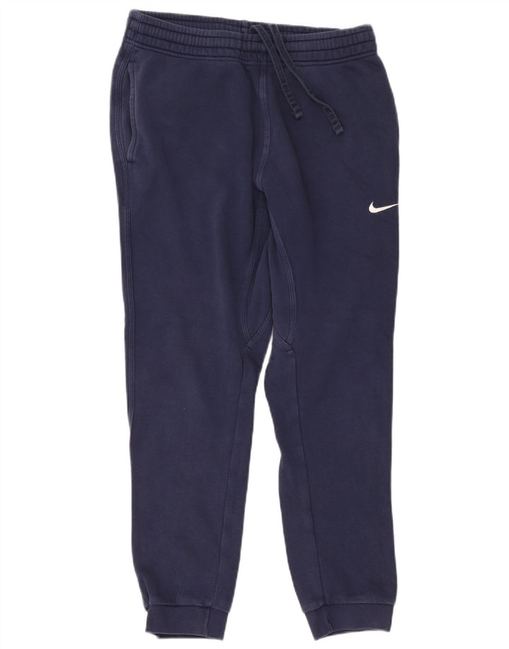 Nike Pantalon de survêtement pour homme en coton bleu marine moyen