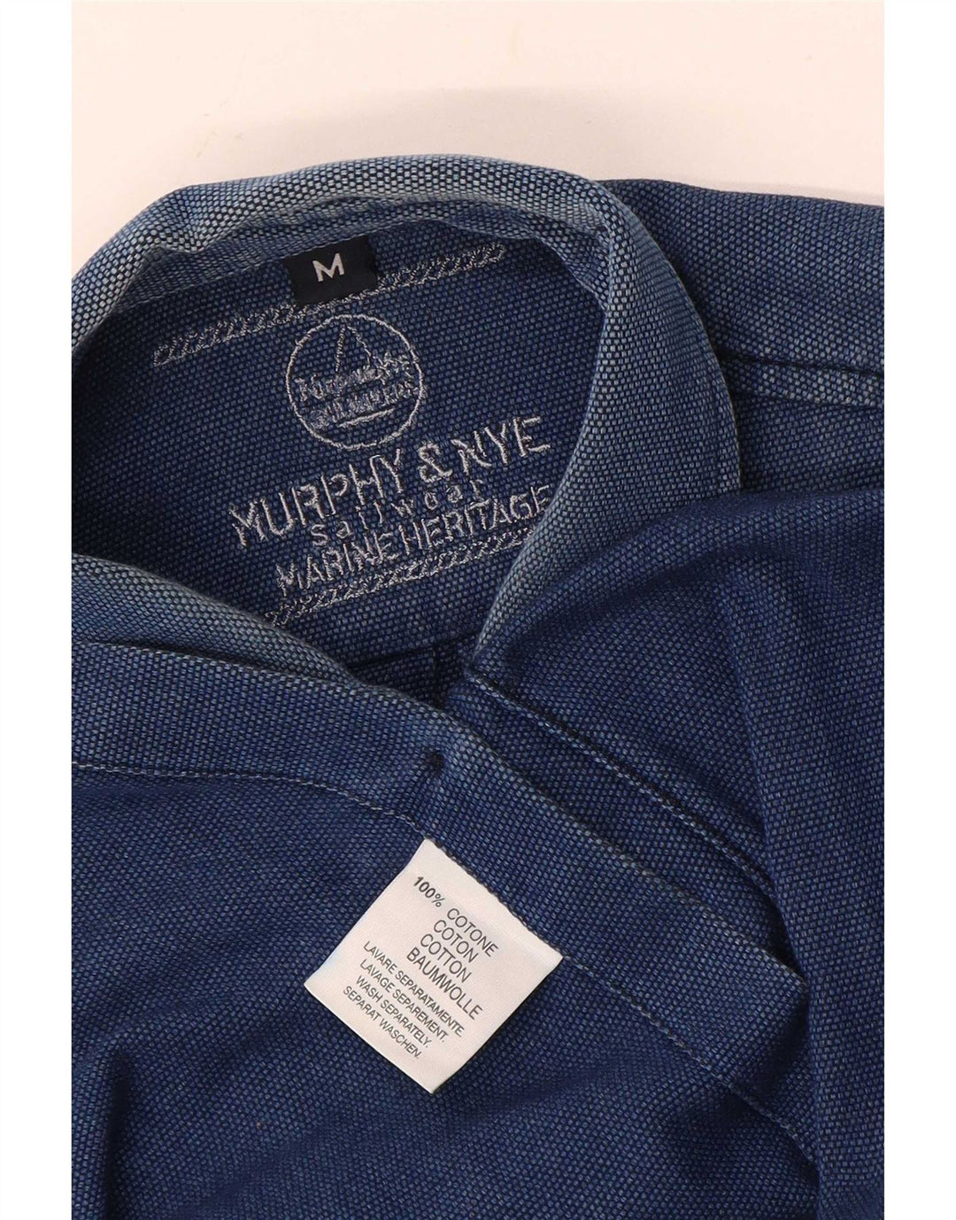 Murphy & Nye Chemise Sailwear Homme Bleu Moyen Coton
