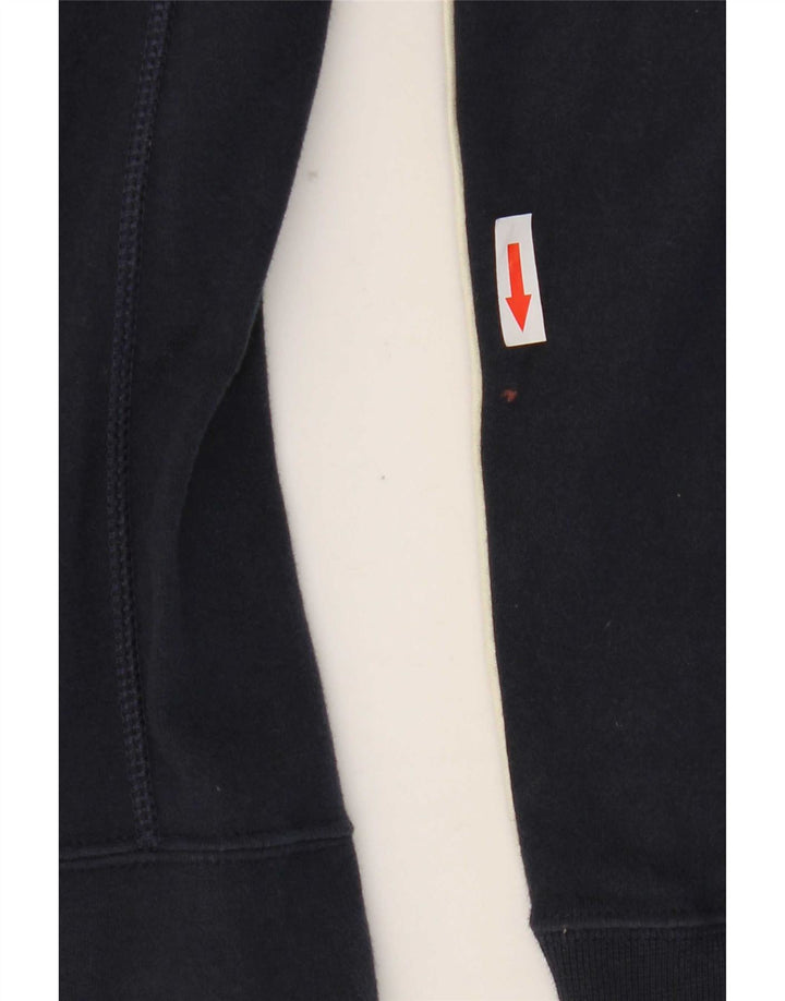 Champion Veste de survêtement pour femme UK 14 Large Bleu marine Colourblock