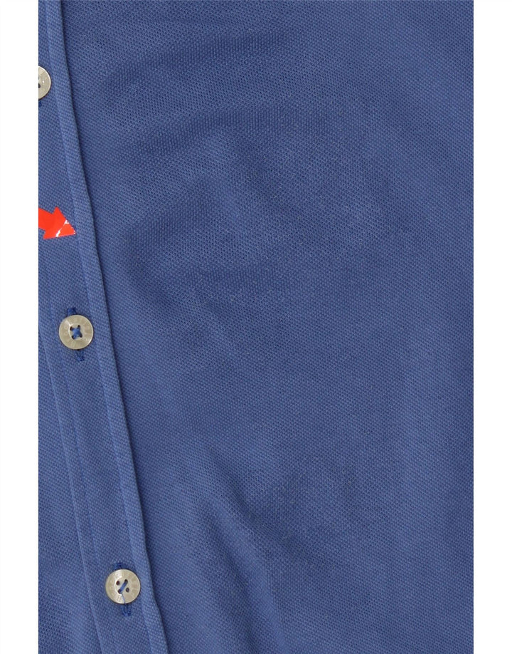 Brooksfield Chemise Slim Fit IT 46 Petit Bleu Coton