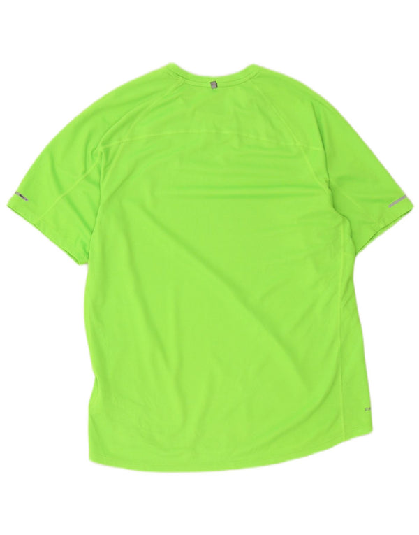 Nike Hommes Dri Fit T-Shirt Haut Large Vert Polyester