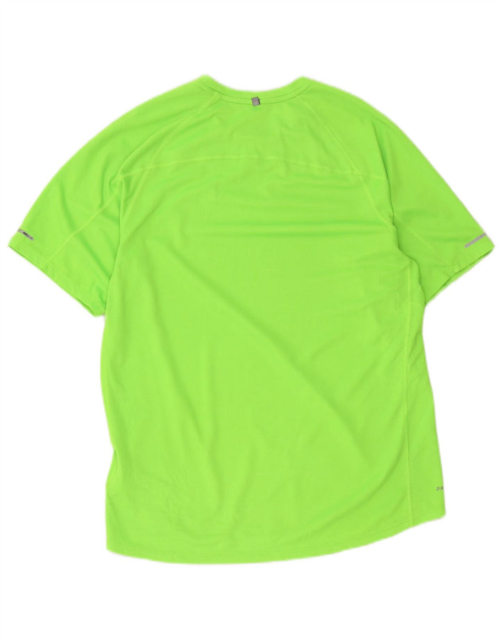Nike Hommes Dri Fit T-Shirt Haut Large Vert Polyester