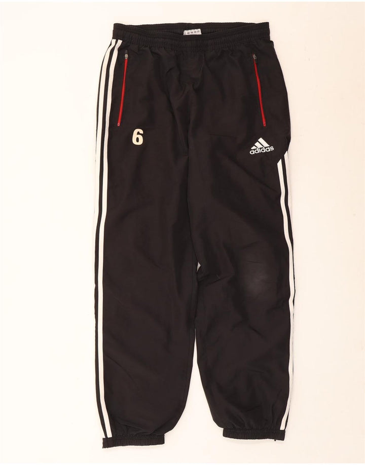 Adidas Pantalon de survêtement pour homme UK 38/40 Noir moyen Polyester