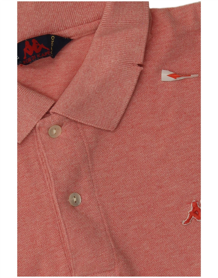Kappa Polo Homme Grand Rose Coton