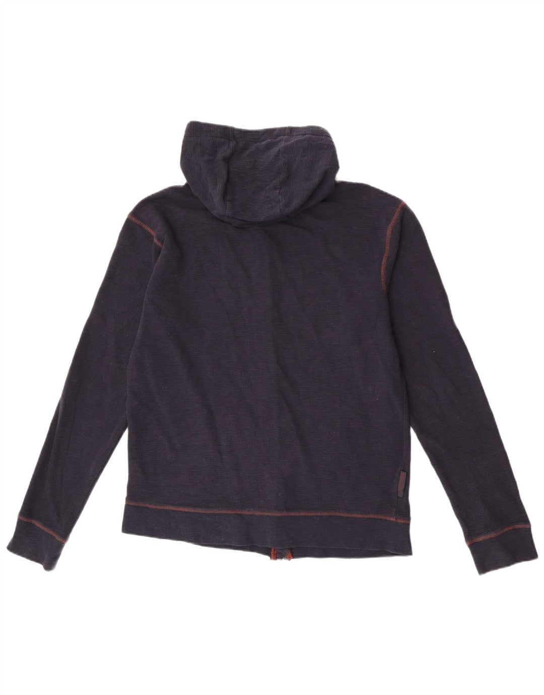 Mountain Warehouse Pull à capuche zippé pour homme en coton bleu marine moyen
