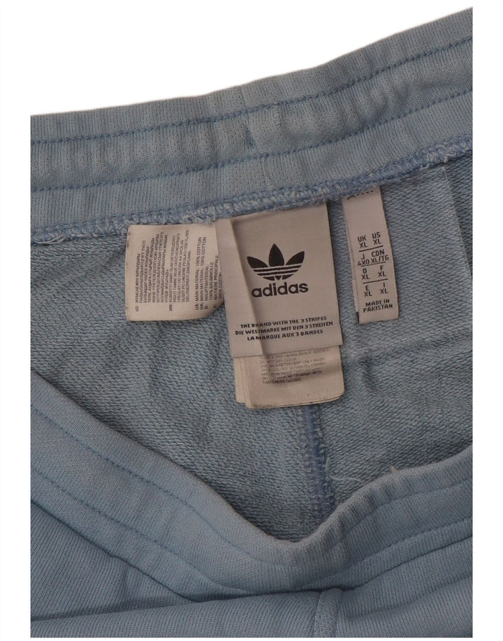 ADIDAS Short de Sport Homme XL Bleu Coton