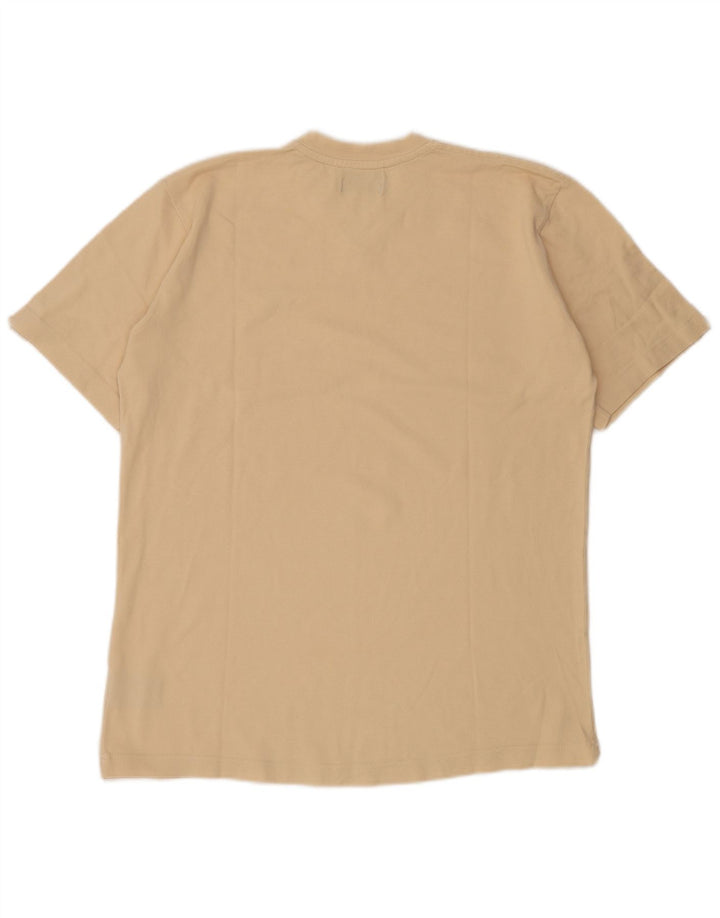 KAPPA T-Shirt Homme Top Large Beige Coton