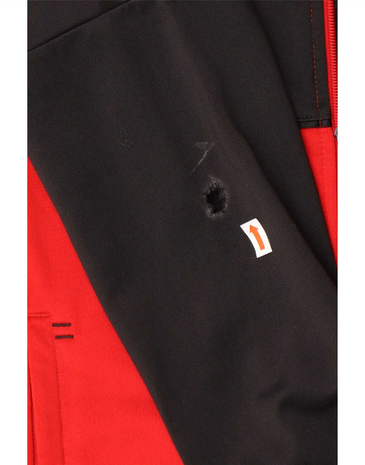 Adidas Veste de survêtement pour homme Petit Noir Colorblock Polyester