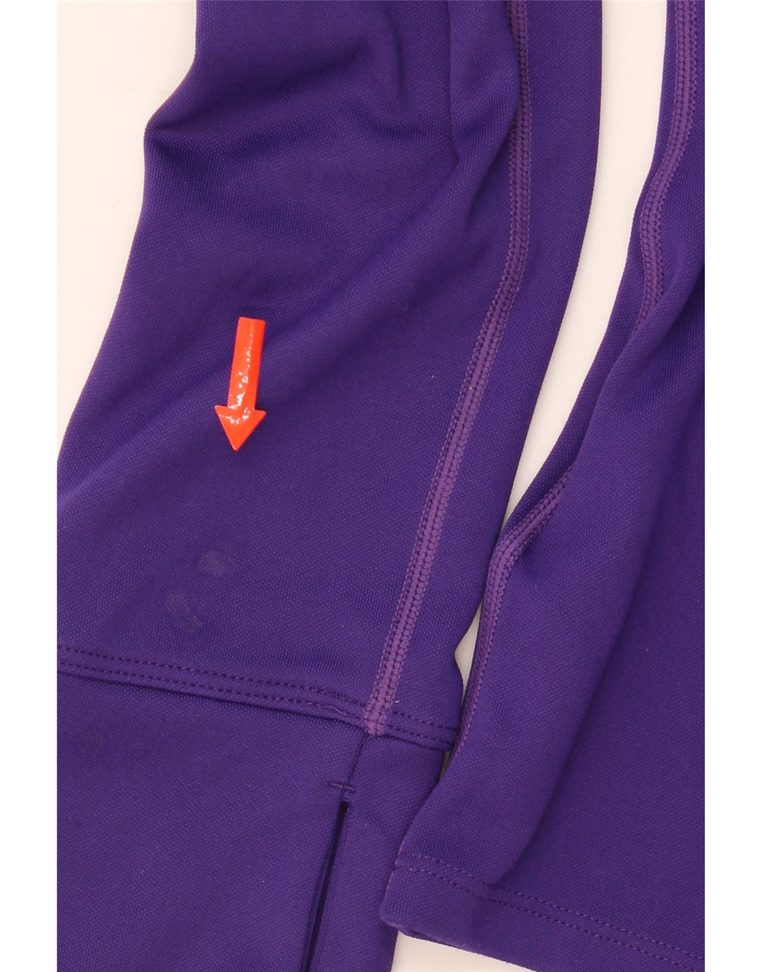 NIKE Womens Pullover Tracksuit Top UK 12 Medium Purple Colourblock Vintage Nike and Second-Hand Nike from Messina Hembry 
