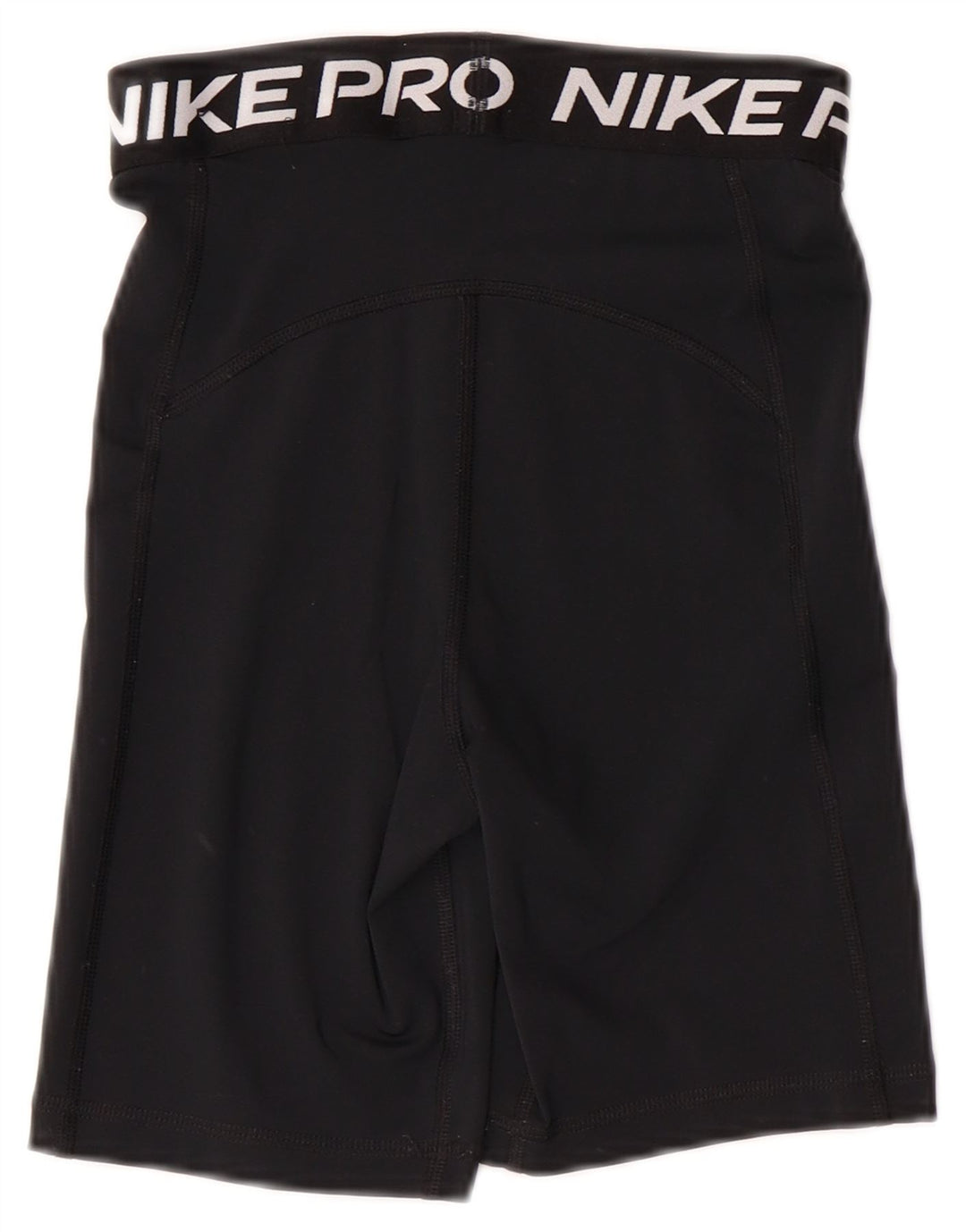 NIKE Short de sport Dri Fit Graphic pour femme UK 4 XS Noir Polyester