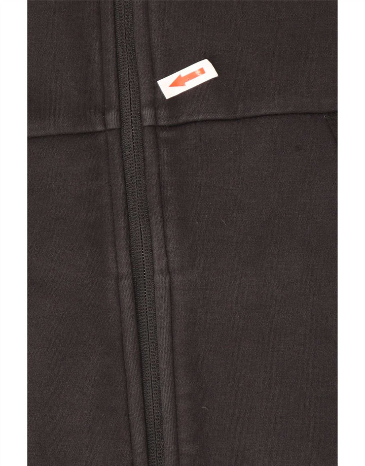 Puma Sweat à Capuche Regular Fit Zippé Homme Noir Moyen Coton