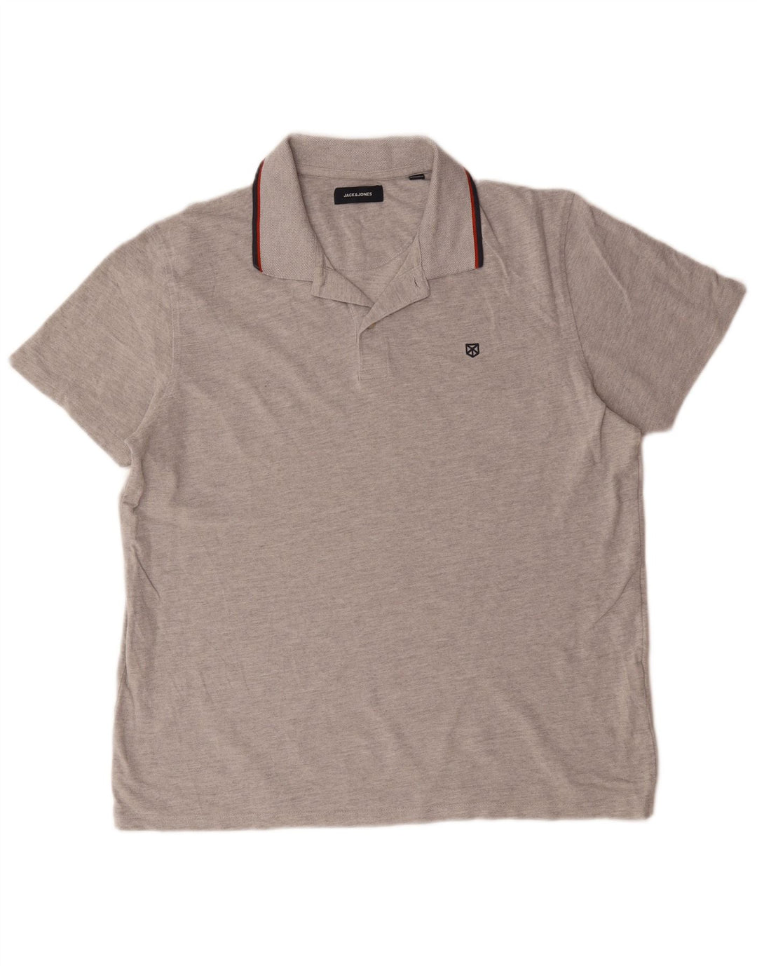 Jack & Jones Polo Homme 2XL Gris Coton
