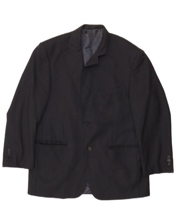 Marks & Spencer Veste blazer à 2 boutons pour homme UK 40 Bleu marine moyen