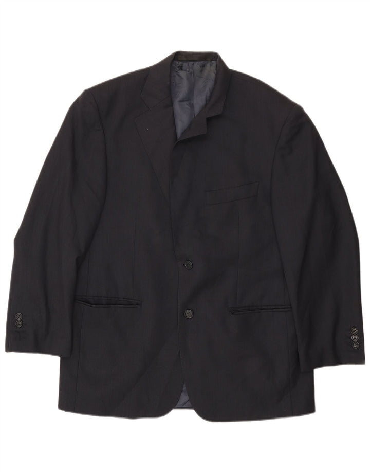 Marks & Spencer Veste blazer à 2 boutons pour homme UK 40 Bleu marine moyen