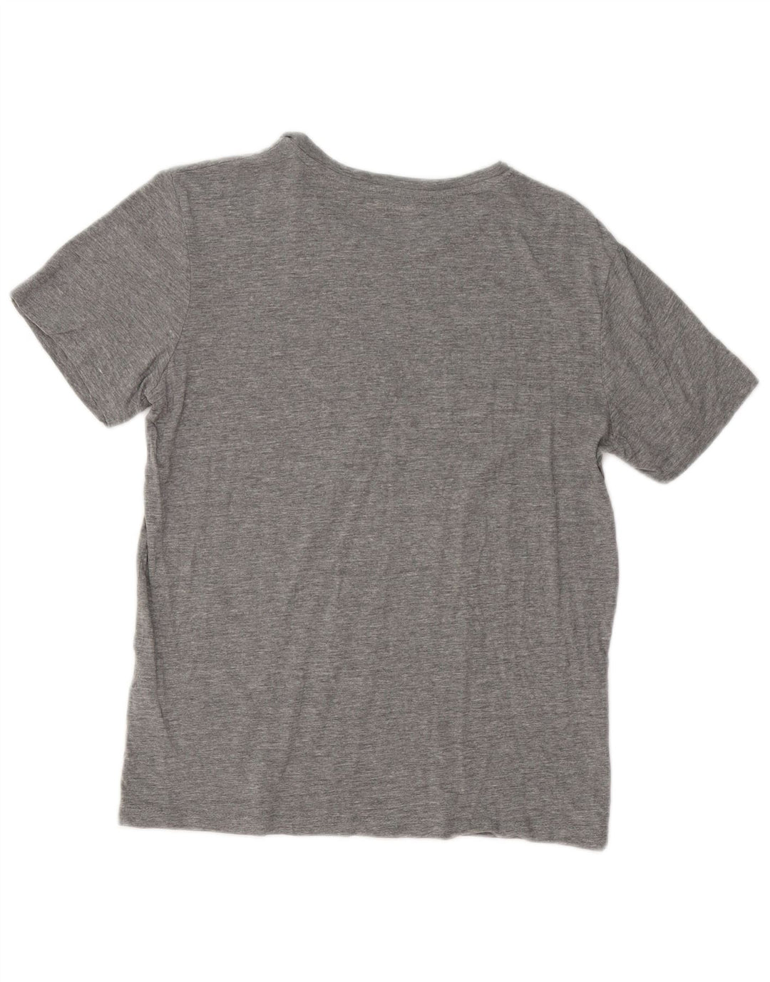 Jack & Jones T-Shirt Graphique Homme Gris Moyen Moucheté Coton