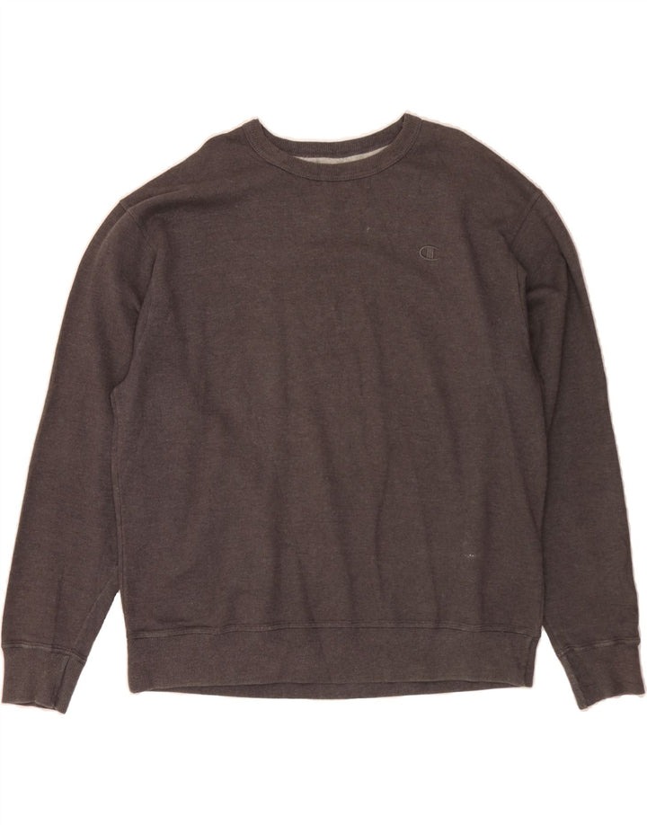 CHAMPION Mens Sweatshirt Jumper XL Grey Vintage Champion and Second-Hand Champion from Messina Hembry 