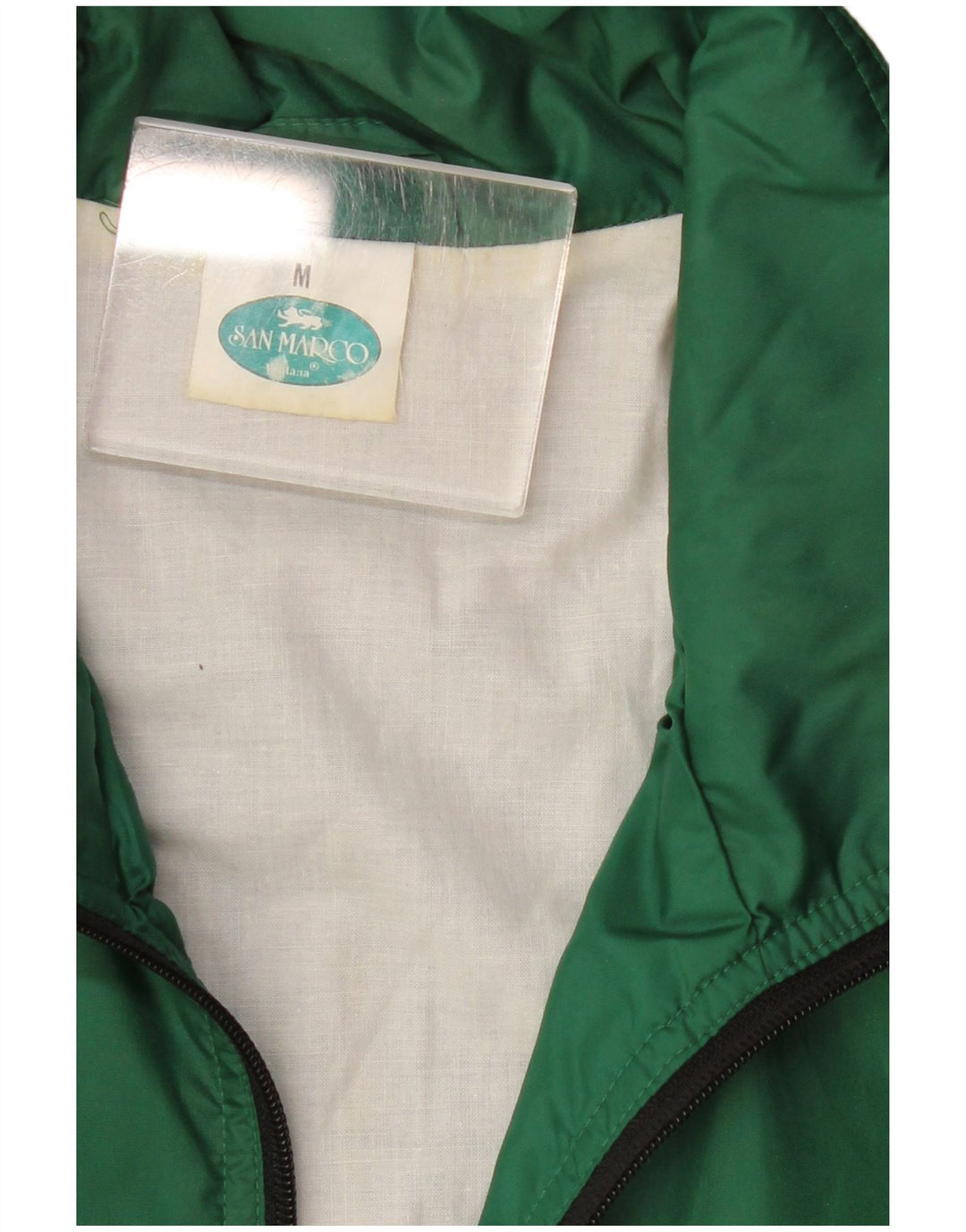 San Marco Veste de Survêtement à Capuche Homme Vert Moyen Colourblock