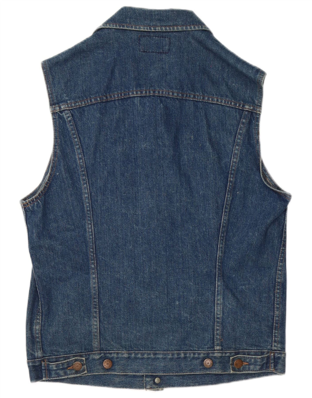 Spitfire Gilet en jean pour homme UK 38 Bleu marine moyen