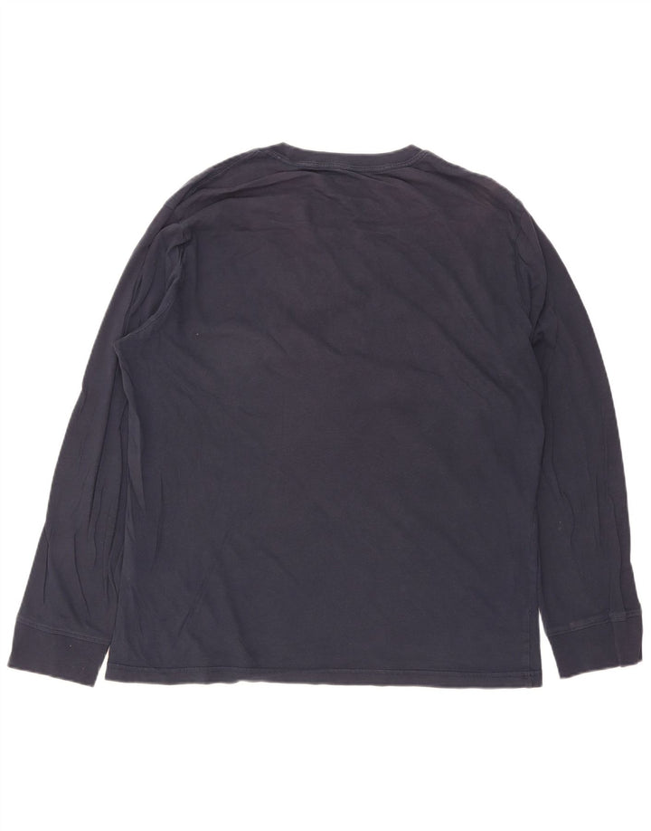Levi's Haut décontracté à manches longues pour homme en coton bleu marine