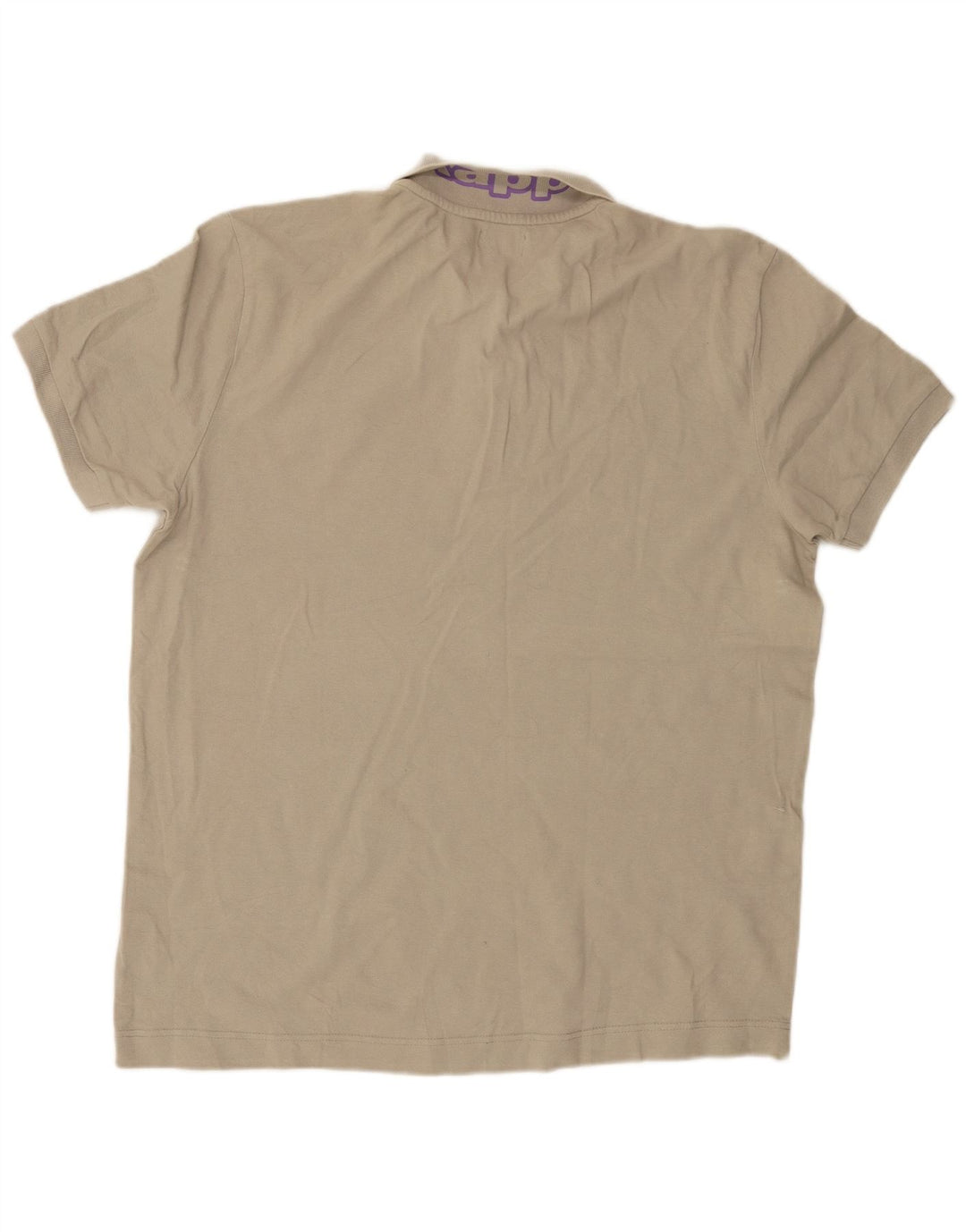 Kappa Polo Homme 2XL Beige Coton