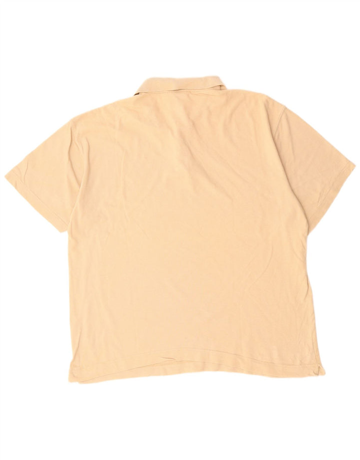 Reebok Polo Homme XL Beige Coton