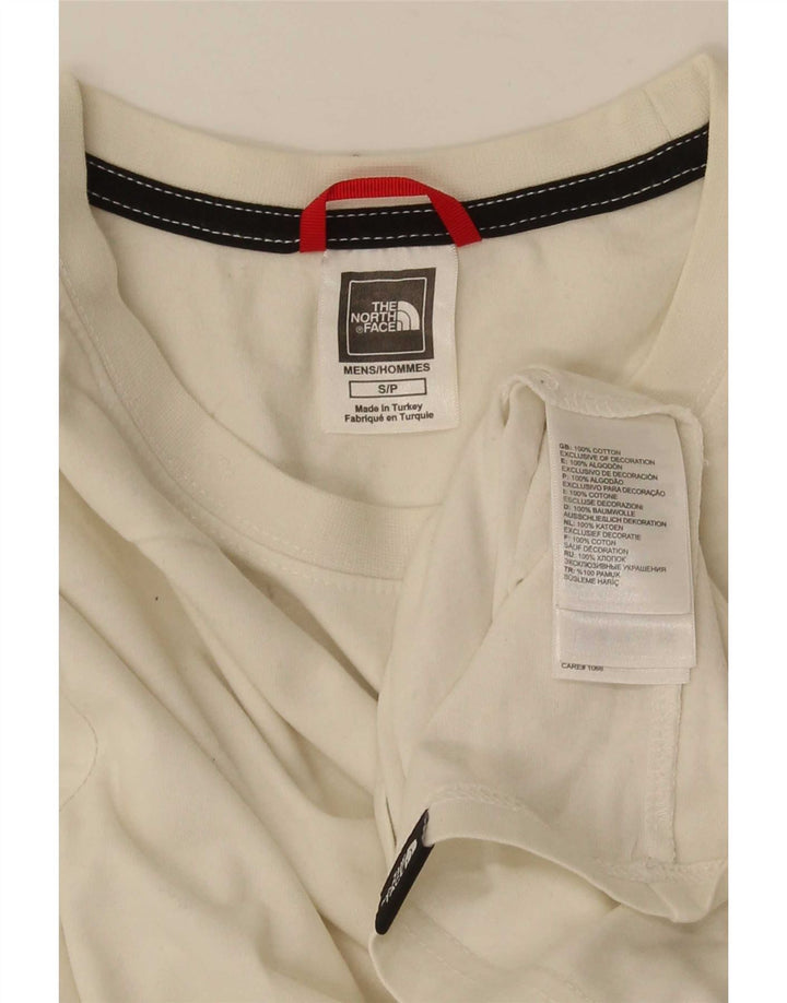 The North Face Haut à manches longues pour hommes Petit coton blanc