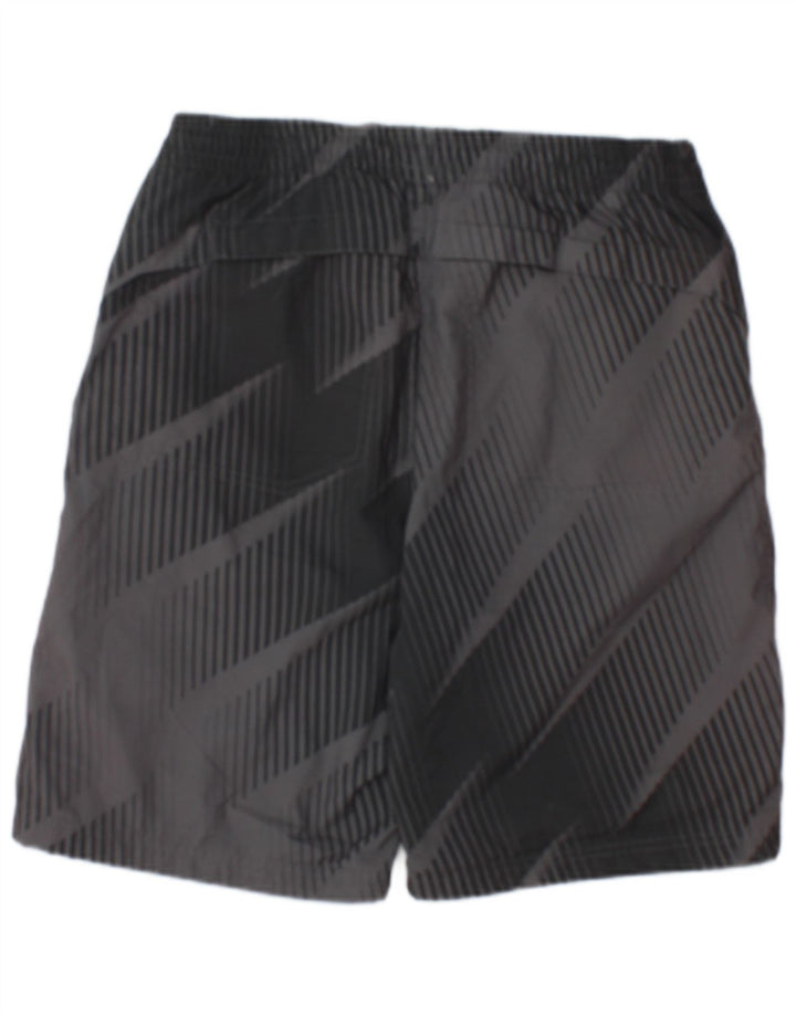 Nike Short de sport pour homme UK 26/28 Petit gris géométrique en polyester