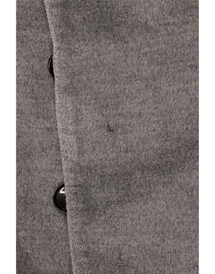 ZARA Manteau homme UK 40 Large Gris Polyester