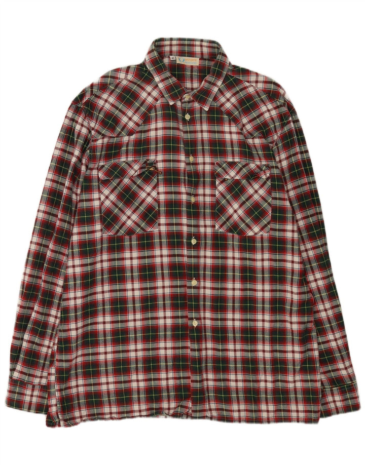 Univers Chemise Flanelle Homme Taille 45 XL Multicolore