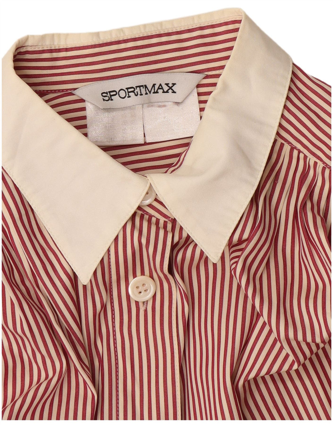 Sportmax Chemise surdimensionnée pour femme UK 12 Medium Rouge Floral