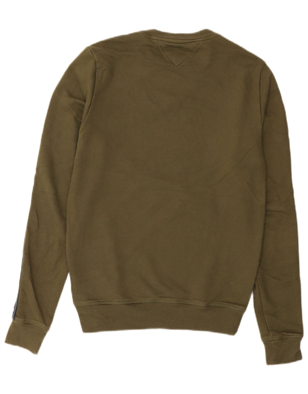 Tommy Hilfiger Sweat-shirt graphique pour homme Petit coton kaki