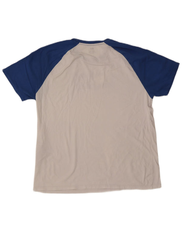 Levi's T-Shirt Graphique Top 2XL Homme Blanc Colorblock