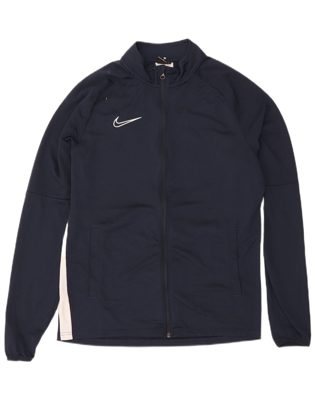 Nike Veste de survêtement Dri Fit pour homme Taille L Bleu marine Colorblock