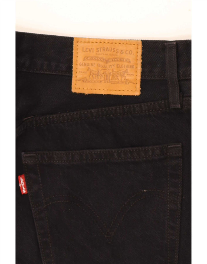 Levi's Jupe en Jean W28 Femme Noir Moyen Coton