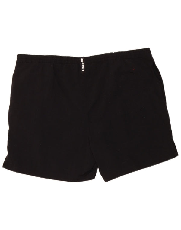 Umbro Short de Bain Homme Large Noir Polyester