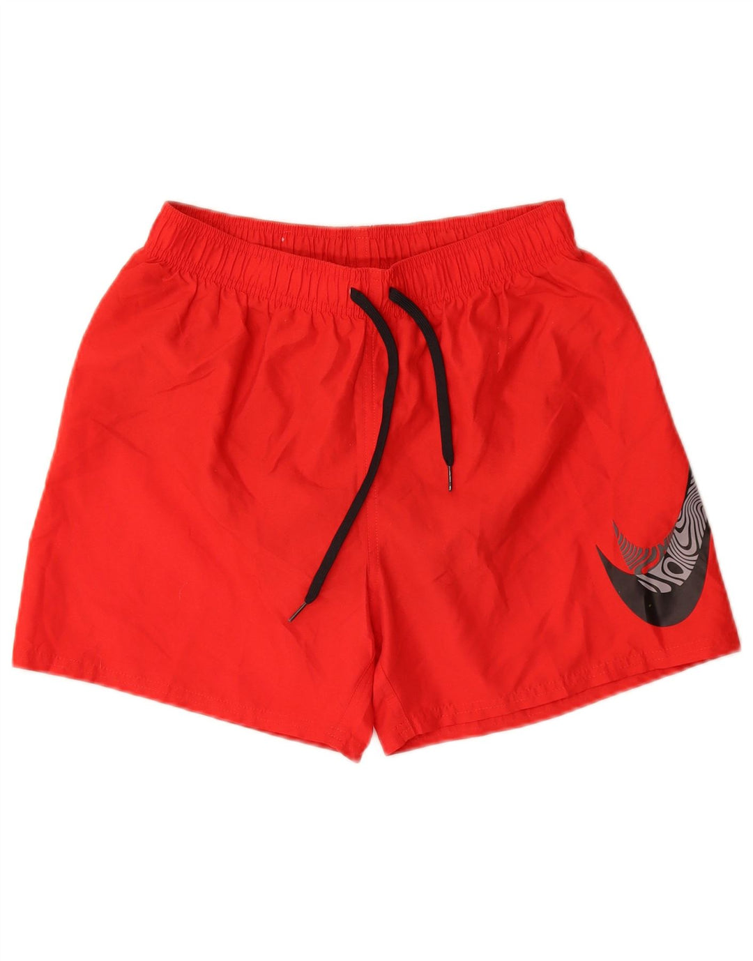 Nike Short de bain graphique pour homme en polyester rouge moyen