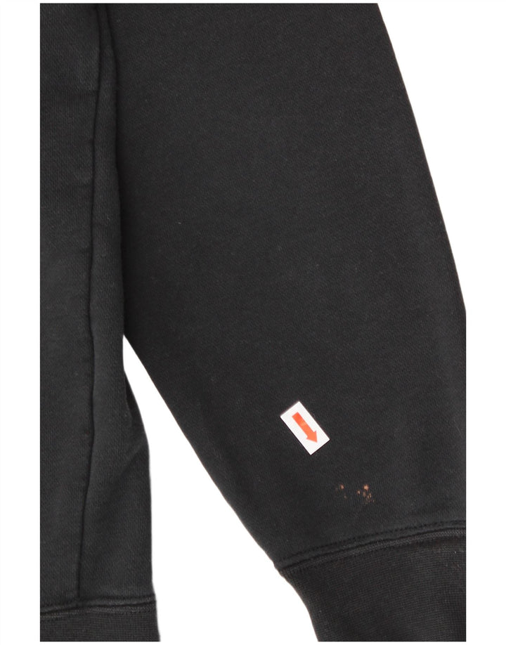 NIKE Sweat-shirt graphique pour homme XS en coton noir