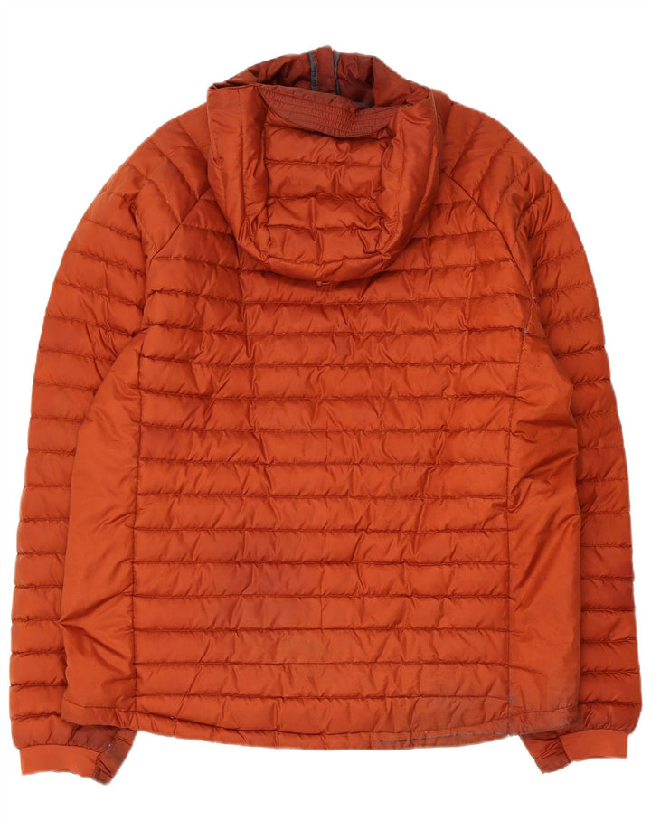 North Ridge Veste matelassée à capuche pour homme UK 40 Large Marron Polyester