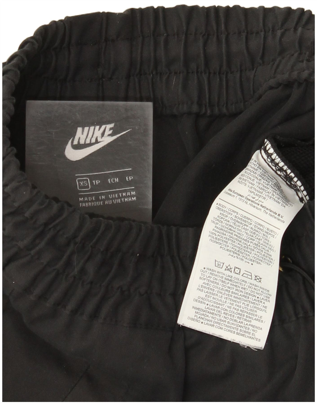 Nike Pantalon de survêtement pour femme Pantalon de jogging UK 4 XS Noir Polyester