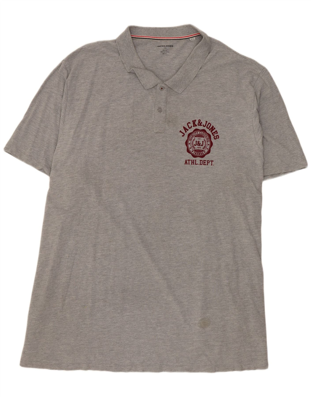 Jack & Jones Polo Homme 6XL Gris Coton