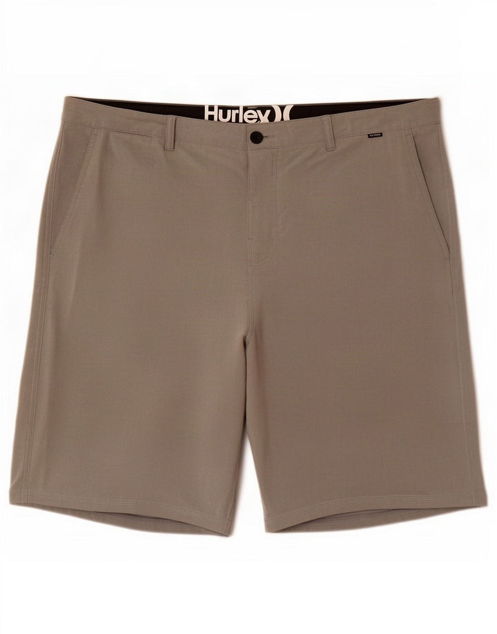 Hurley Short Chino Homme W38 XL Gris Polyester